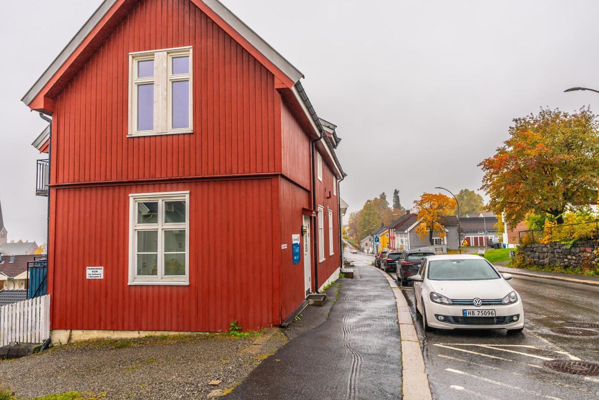 Toppleilighet I Sentrum Av Lillehammer Exteriör bild