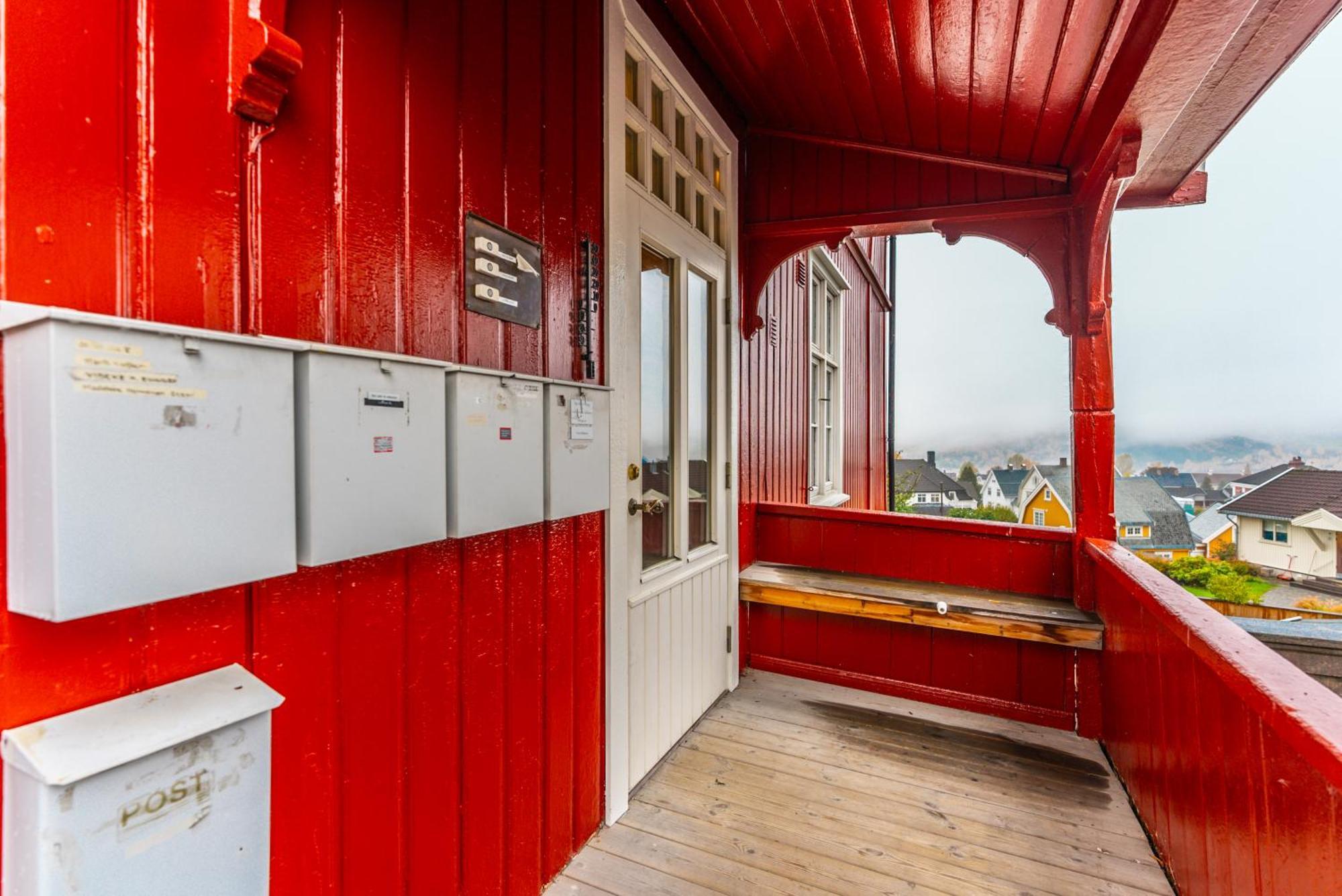 Toppleilighet I Sentrum Av Lillehammer Exteriör bild