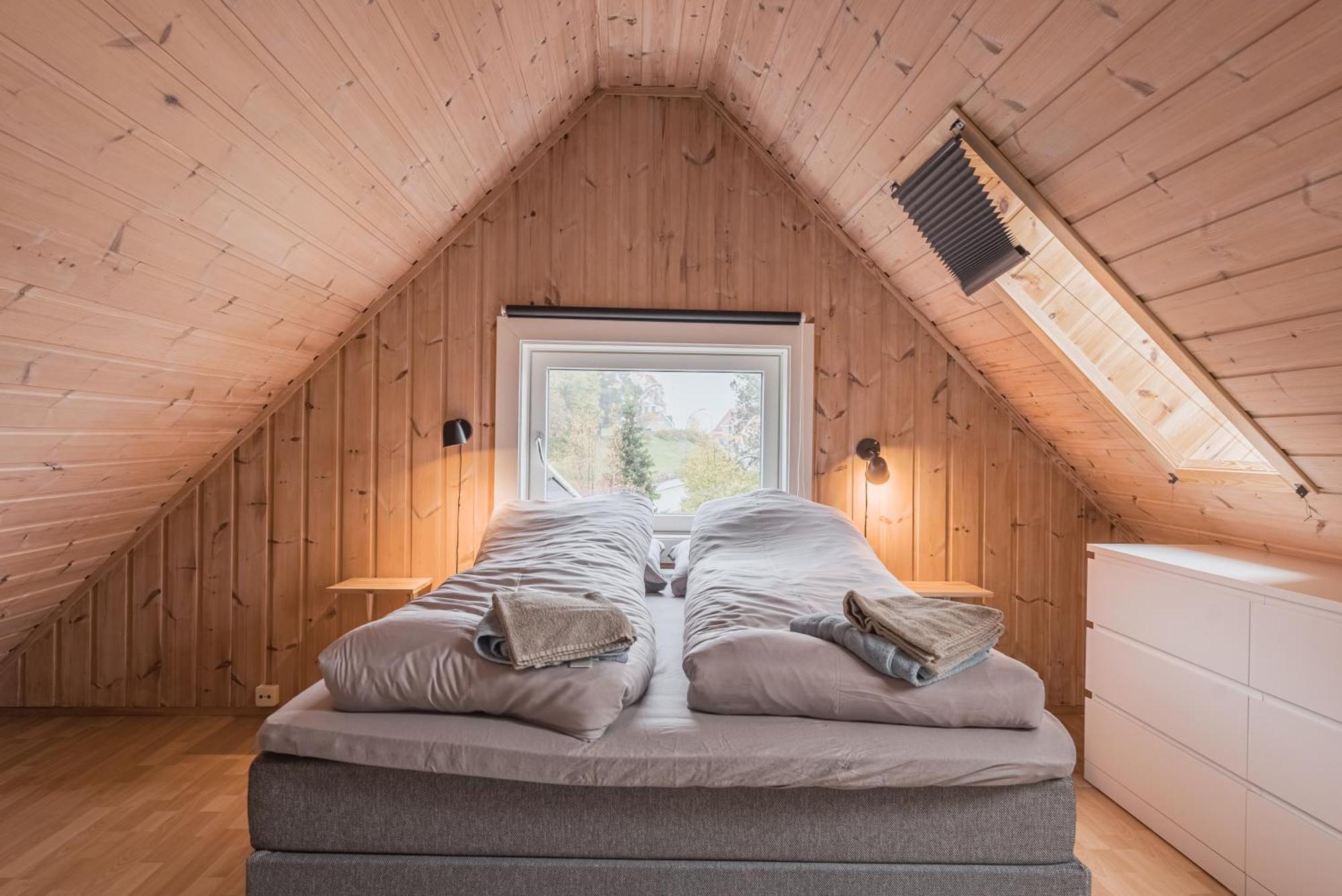 Toppleilighet I Sentrum Av Lillehammer Exteriör bild